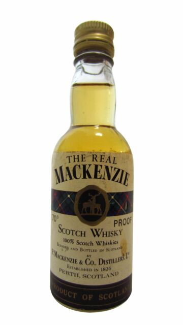 The Real Mackenzie - Blended Scotch Whisky Miniature