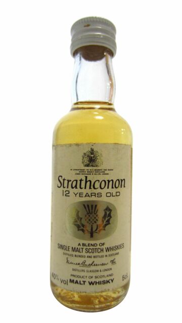 Strathconon - Blended Scotch 12 year old Whisky Miniature