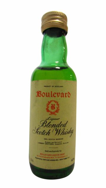 Boulevard - Blended Scotch Whisky Miniature