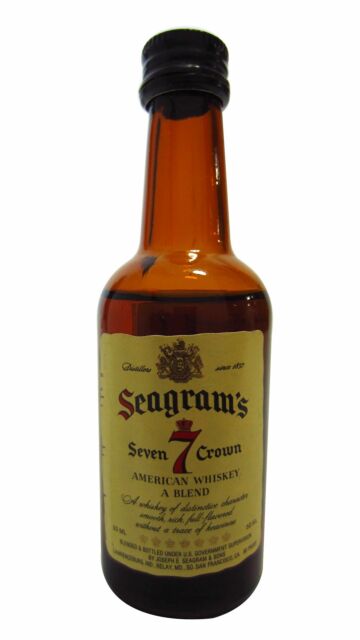 Seagram's - Seven Crown Whisky Miniature