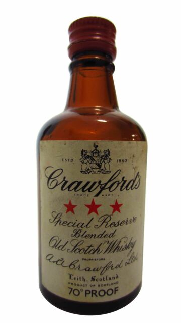 Crawfords - Special Reserve Blended Scotch Whisky Miniature