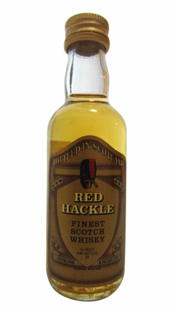 Red Hackle - Finest Blended Scotch Whisky Miniature