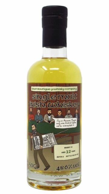 Undisclosed Irish - That Boutique-y Whisky Company Batch #2 Single Malt Irish 12 year old Whiskey
