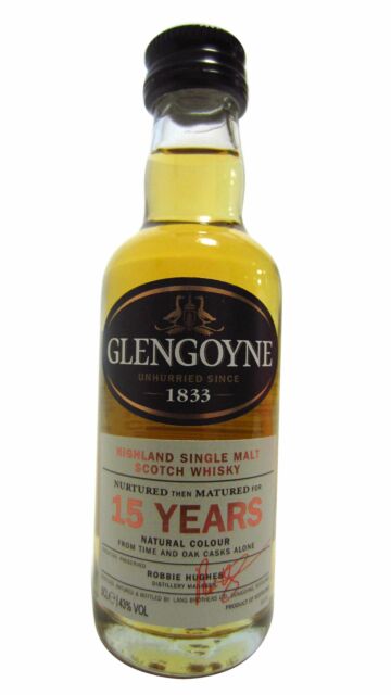 Glengoyne - Highland Single Malt Scotch 15 year old Whisky Miniature