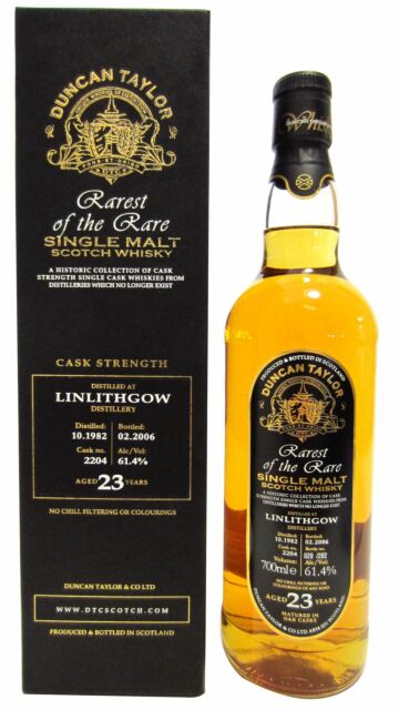 Linlithgow (silent) - Rarest Of The Rare 1982 23 year old Whisky