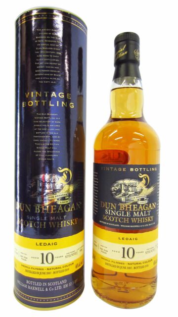 Ledaig - Dun Bheagan Single Malt Scotch 2007 10 year old Whisky