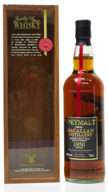 The Macallan - Speymalt Speyside Single Malt Scotch 1950 58 year old Whisky