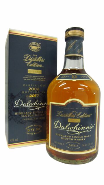 Dalwhinnie - 2017 Distillers Edition Single Malt Scotch 2002 15 year old Whisky