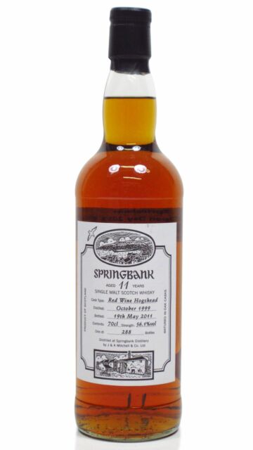 Springbank - Distillery Open Day 2011 Bottling 1999 11 year old Whisky