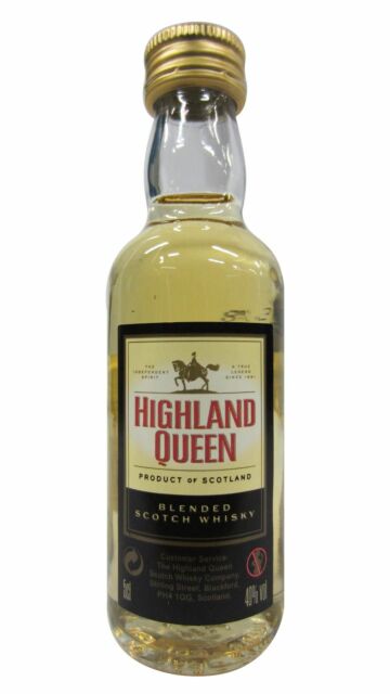 Highland Queen - Blended Scotch Whisky Miniature