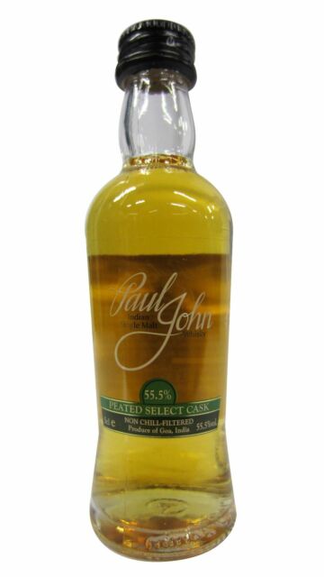 Paul John - Peated Select Cask Indian Single Malt Whisky Miniature