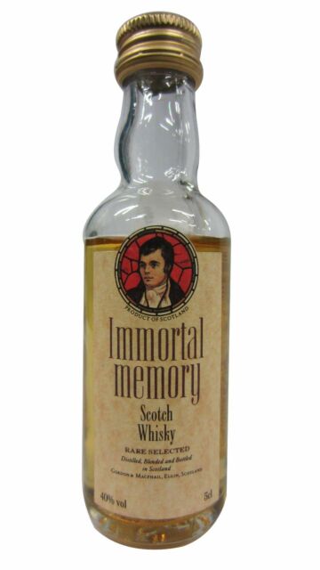 Immortal Memory - Blended Scotch Whisky Miniature