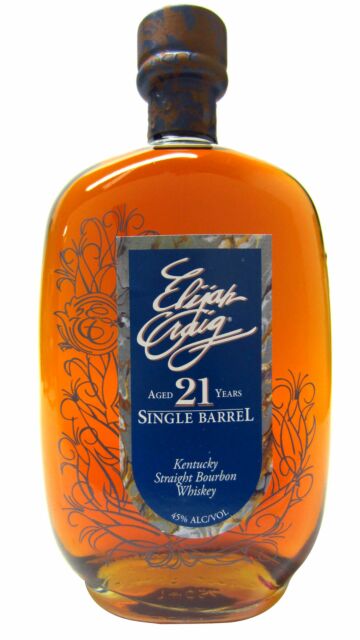 Elijah Craig - Single Barrel Kentucky Straight Bourbon 1990 21 year old Whiskey