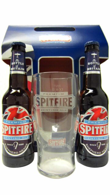 Spitfire - Kentish Ale Beer Pint Glass Gift Pack