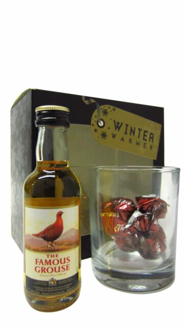 Famous Grouse - Blended Scotch Whisky Chocolates & Glass Gift Pack