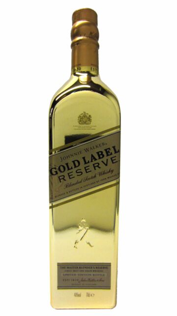 Johnnie Walker - Gold Label Limited Edition Gold Bullion Bottle Blended Scotch Whisky