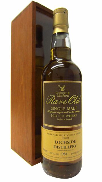Lochside (silent) - Gordon & MacPhail Rare Old Single Malt Scotch 1981 19 year old Whisky