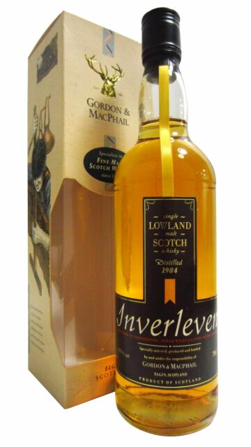 Inverleven (silent) - Gordon & MacPhail Single Malt Scotch 1984 12 year old Whisky