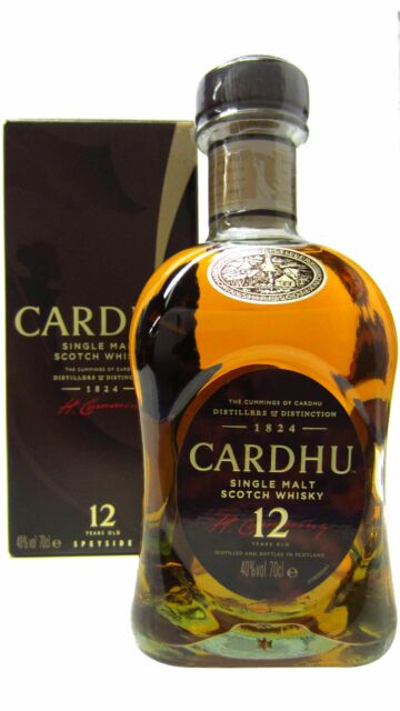 Cardhu - Single Malt Scotch 12 year old Whisky