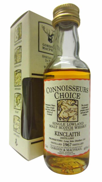 Kinclaith (silent) - Connoisseurs Choice Single Malt Scotch 1967 Whisky Miniature