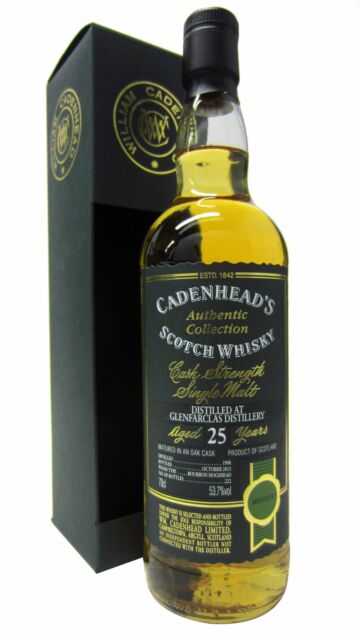 Glenfarclas - Cadenhead's Authentic Collection Single Malt Scotch 1988 25 year old Whisky