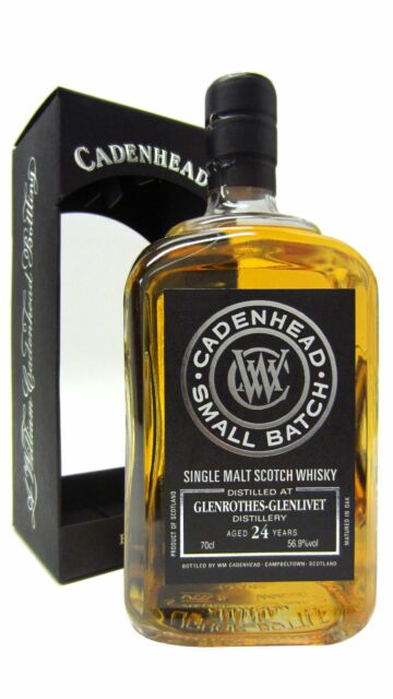 Glenrothes - Cadenhead's Small Batch Single Malt Scotch 1989 24 year old Whisky