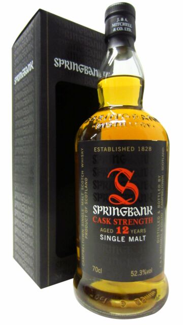 Springbank - Cask Strength Batch 8 Campbeltown Single Malt Scotch 12 year old Whisky