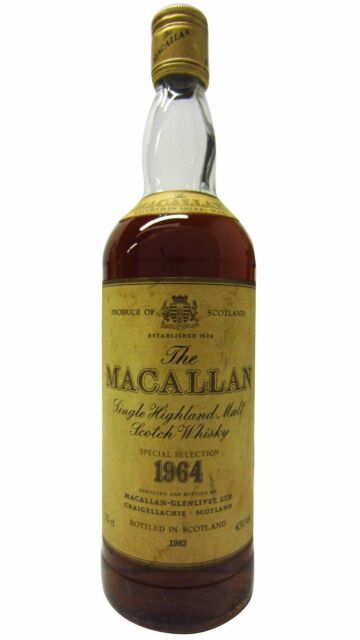 The Macallan - Special Selection Highland Single Malt Scotch 1964 18 year old Whisky