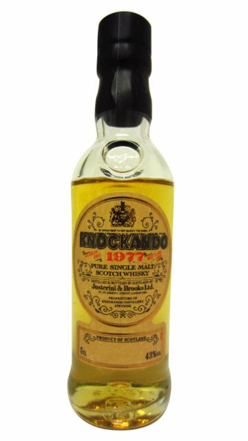 Knockando - Pure Single Malt 1977 14 year old Whisky Miniature