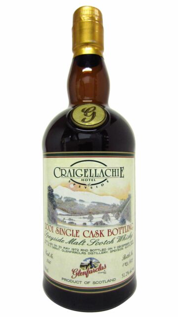 Glenfarclas - Craigellachie Hotel Single Cask #3540 1972 29 year old Whisky