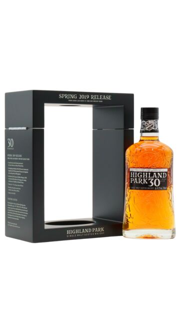 Highland Park - Spring 2019 Release Single Malt Scotch 1989 30 year old Whisky