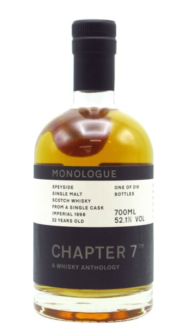 Imperial (silent) - Chapter 7 Single Cask #104355 1998 22 year old Whisky