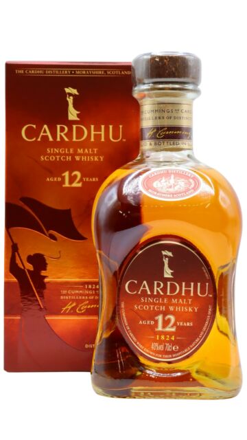 Cardhu - Speyside Single Malt Scotch 12 year old Whisky