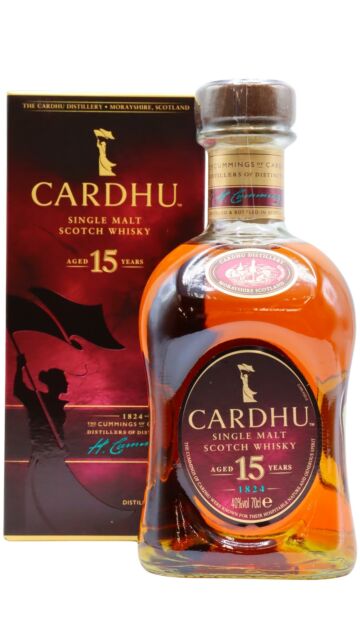 Cardhu - Speyside Single Malt Scotch 15 year old Whisky