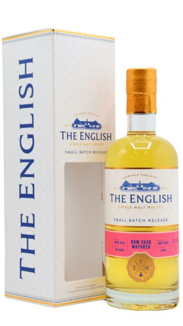 The English - Small Batch Rum Cask Finish Single Malt 2014 Whisky