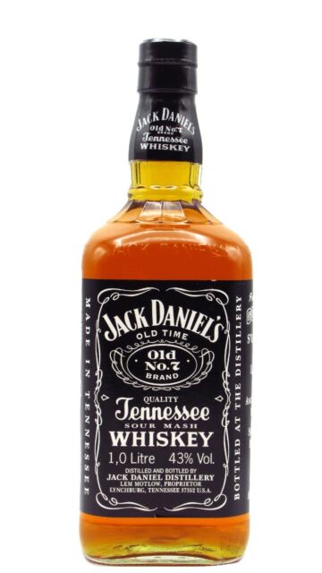 Jack Daniel's - Old No. 7 Tennessee Whiskey (2000's Bottling) (1 Litre)