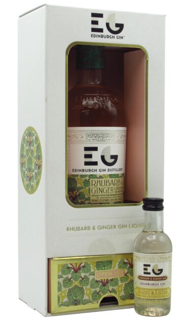 Edinburgh Gin - Rhubarb & Ginger Gin Gift Pack