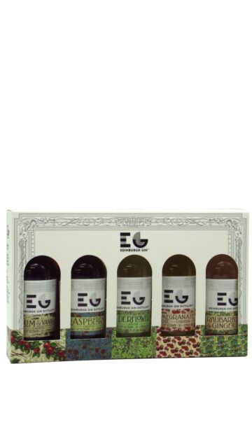 Edinburgh Gin - Flavoured Gin Liqueur Miniature Gift Pack