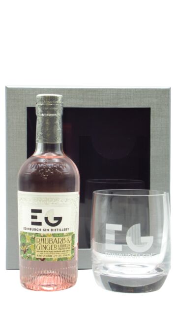 Edinburgh Gin - Rhubarb & Ginger Liqueur Glass Pack