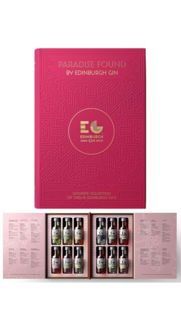 Edinburgh Gin - Gin Library Gin Miniature Gift Pack