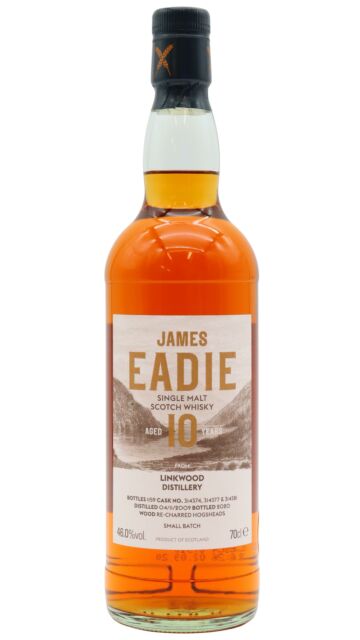 Linkwood - James Eadie Small Batch Release Single Malt Scotch 2009 10 year old Whisky