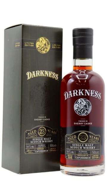 Caperdonich (silent) - Darkness - Oloroso Sherry Cask Finish Single Malt Scotch 23 year old Whisky