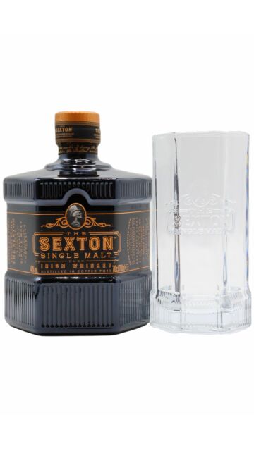 Sexton - Irish Single Malt  Whiskey (Includes Branded Glass)