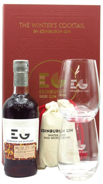 Edinburgh Gin - Mulled Gin Liqueur Glass Pack