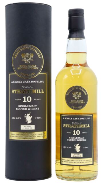 Strathmill - Small Batch Bottlers Single Cask Scotch 10 year old Whisky