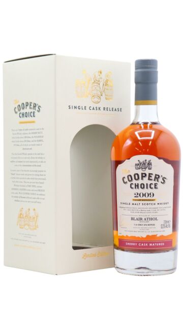 Blair Athol - Cooper's Choice - Single Sherry Cask #307276 2009 11 year old Whisky