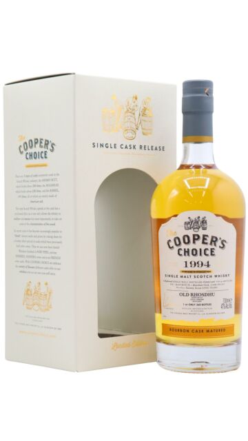 Loch Lomond - "Old Rhosdhu" - Cooper's Choice - Single Bourbon Cask #222 1994 27 year old Whisky