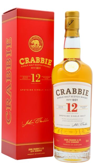 Crabbie - Speyside Single Malt Scotch 12 year old Whisky