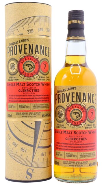 Glenrothes - Douglas Laing Provenance Single Cask #13900 2013 7 year old Whisky