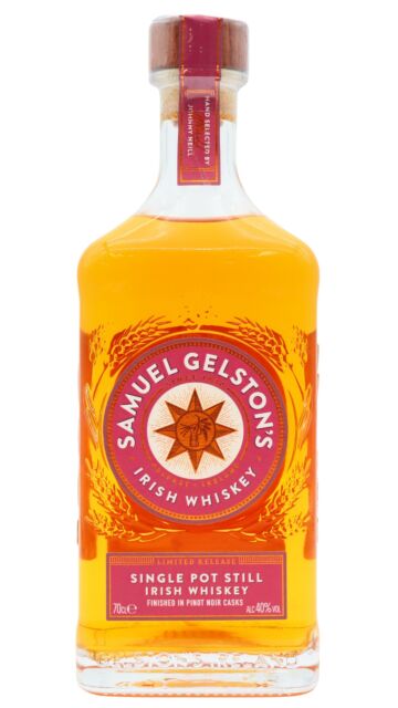Samuel Gelston's - Pinot Noir Cask Finish Irish Whiskey